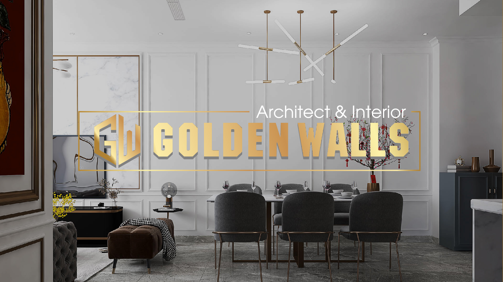 Golden Walls – Architecture & Interior